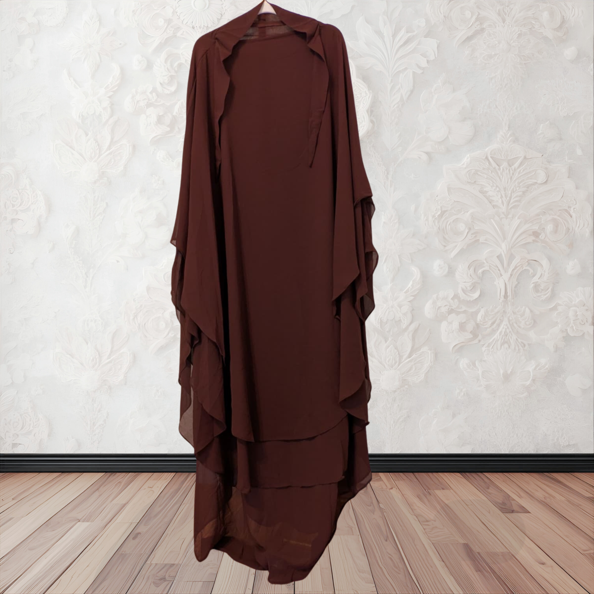 Duaa Khimar (Double layer large Chiffon)