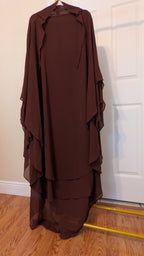Duaa Khimar (Double layer large Chiffon)