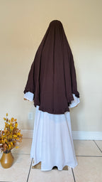 Saafiyah Khimar in Coffee