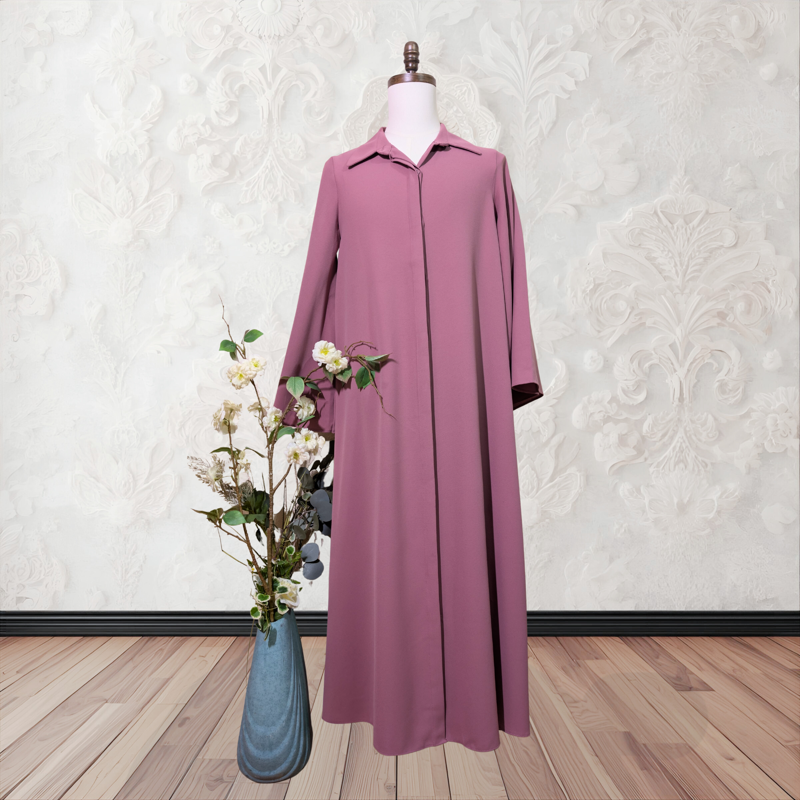 T-Shirt Abaya In Pink