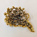 Vintage-Style Crystal Flower Bouquet Pins