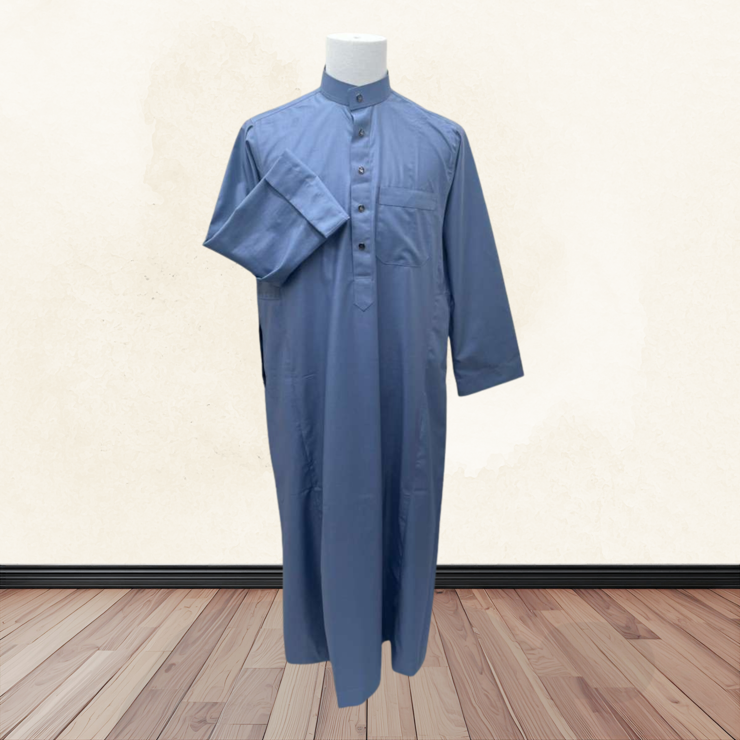 Hasanat Thobe in Blue