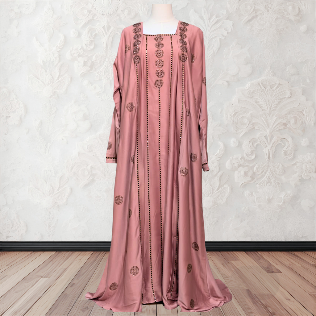 Target Black and Pink Abaya