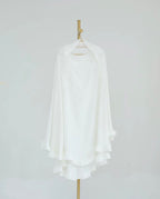 Saafiyah Khimar in White