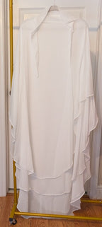 Duaa Khimar (Double layer large Chiffon)