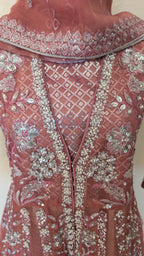 Floral Anarkali dress