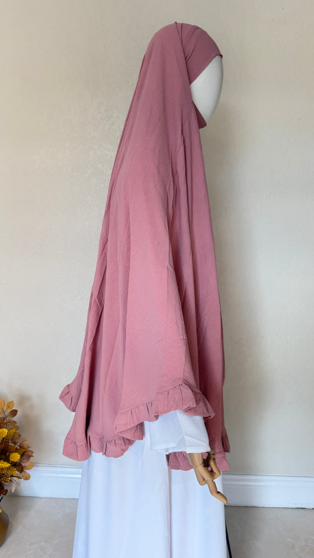 Saafiyah Khimar in Pink