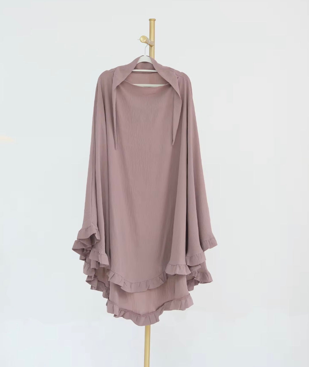 Saafiyah Khimar in Dusty Mauve