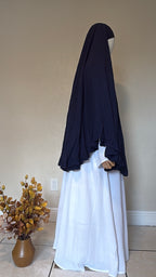 Saafiyah Khimar in Midnight Navy