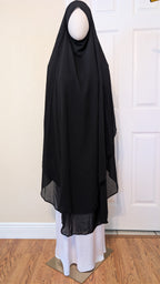 Duaa Khimar (Double layer large Chiffon)