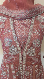 Floral Anarkali dress