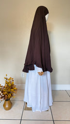 Saafiyah Khimar in Coffee