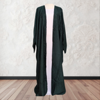 Jacquard open Abaya