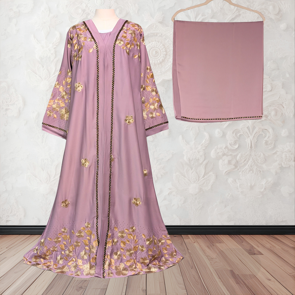 Embroidery Abaya