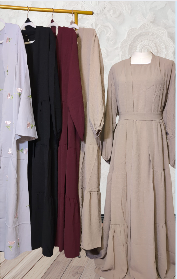 Bella Abaya in Beige