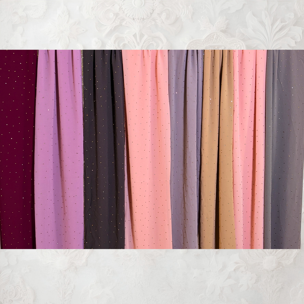 Rhinestone Chiffon